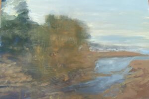 Oil painting titled "Birch Near Lake Superior" by Dean Dass for sale by Les Yeux du Monde