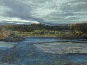 Oil painting titled "Bridge at Rainey Creek" by Dean Dass for sale by Les Yeux du Monde