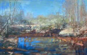 Oil painting titled "Walnut Creek" by Dean Dass for sale by Les Yeux du Monde